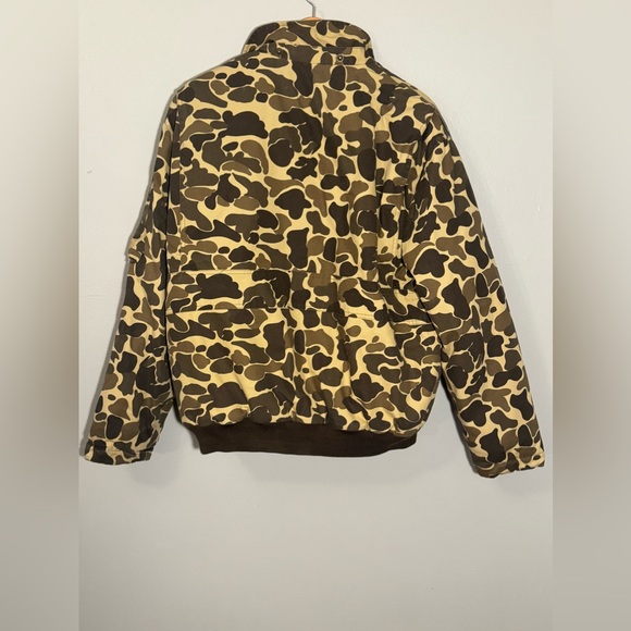 Vintage Tigerfly Duck Camo Camoflauge Hunting Zipper Jacket | Large Mens - Picture 3 of 4